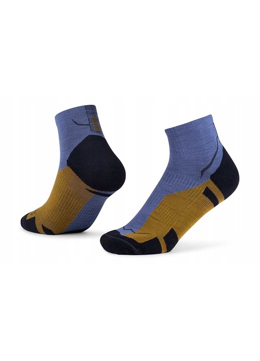 Sosete sport barbati Buff, Skarpety Merino Lightweight, albastru, M
