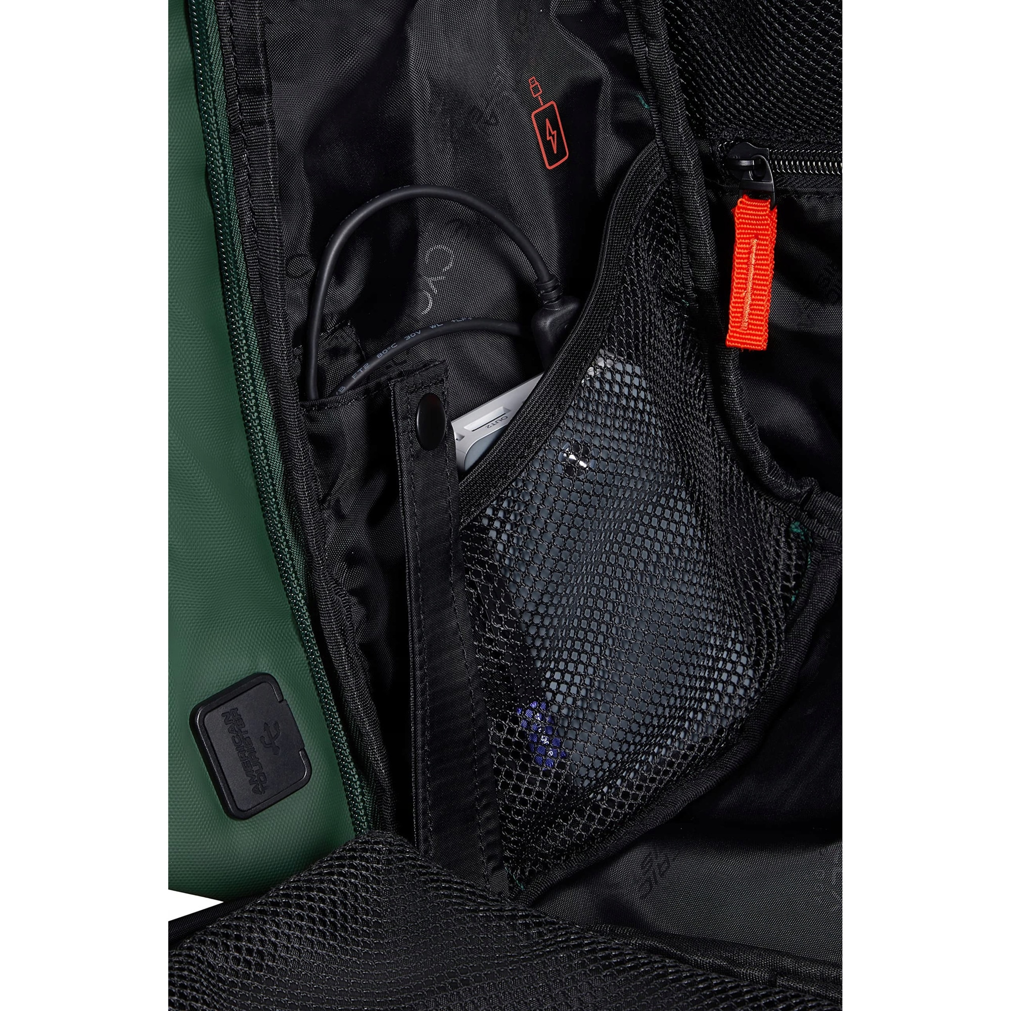 Rucsac laptop American Tourister Urban Groove, 15,6 inch, 33x25,5x50cm, 21,5l, verde (Cool Green), unisex
