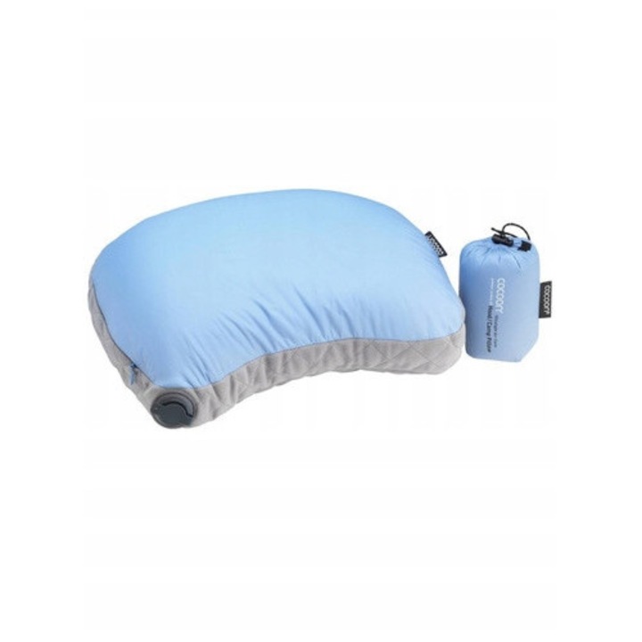 Captuseala pentru sac de dormit Cocoon Breeze Rectangular, material rapid uscare, tehnologie Coolmax, culoare alba, dimensiune standard