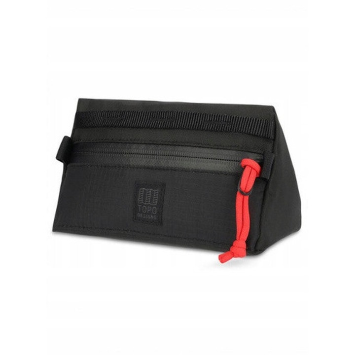 Geanta de bicicleta Mini Topo Designs, compacta, waterproof, 1L, neagra