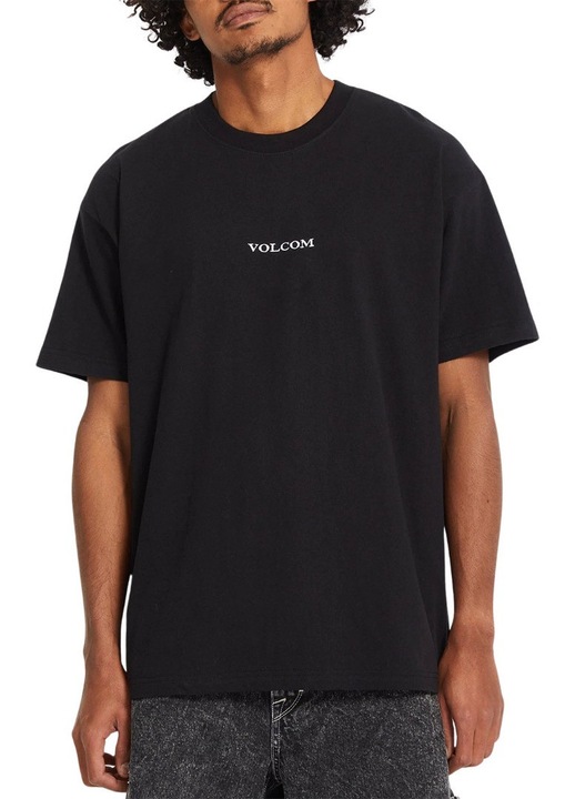 Мъжка тениска, Volcom, черна, качествена материя