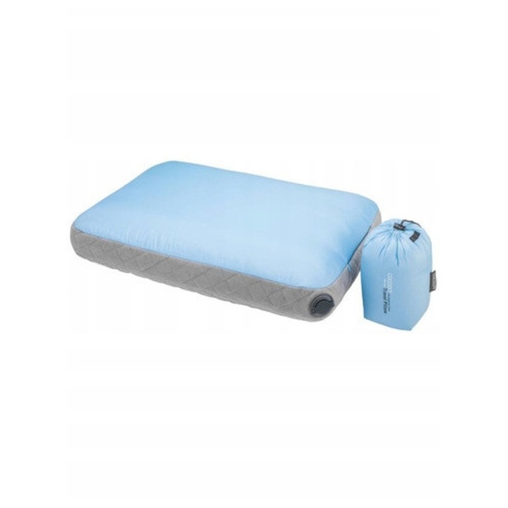Captuseala pentru sac de dormit Cocoon Breeze Rectangular, material Coolmax si Tencel, cu maneca pentru perna, 70x210cm