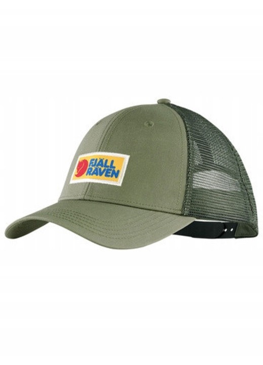 Caciula trucker Fjallraven Vardag, verde, S/M, material G-1000 Eco, ajustabila