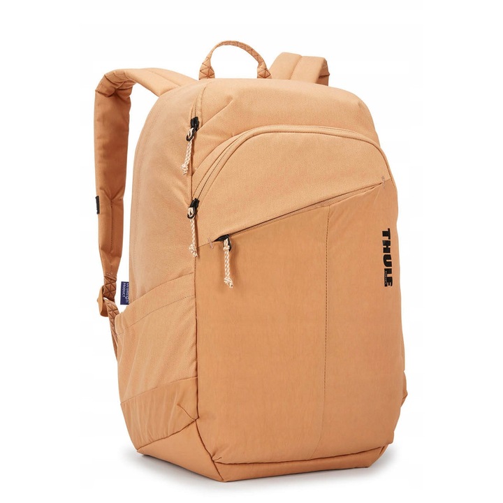 Rucsac laptop Thule Exeo 28 l, 46x32x29cm, din materiale reciclate, cu compartimente pentru accesorii