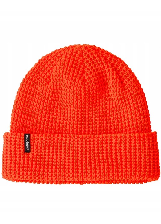 Caciula de iarna Patagonia SnowDrifter, unisex, usoara, calda, portocalie