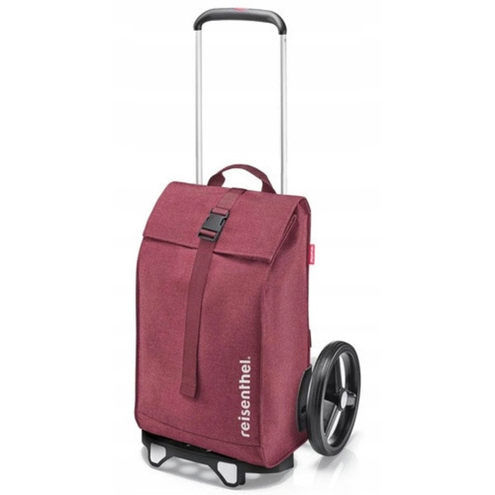 Carucior pentru cumparaturi Reisenthel Citycruiser, rosu cu buline, 240x240mm, 45l