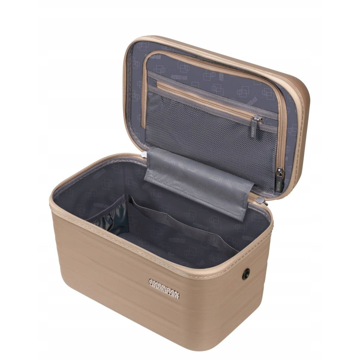 Troler American Tourister Flashline, ivory gold, dimensiuni 30x45cm ...