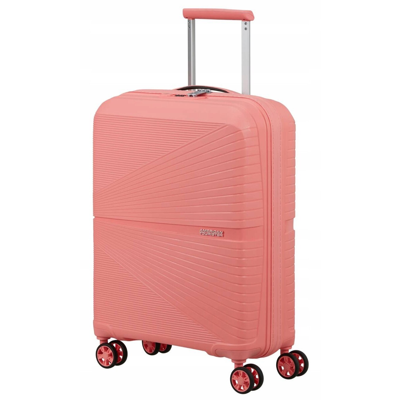 Troler Roz Troler American Tourister Airconic, roz solar - eMAG.ro