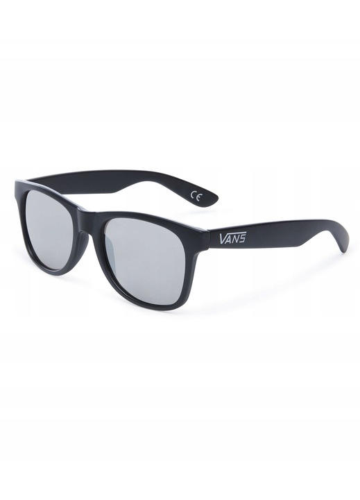 Ochelari de soare Vans Spicoli 4, mat black-silver, protectie UV400, dimensiuni 145x55x45mm