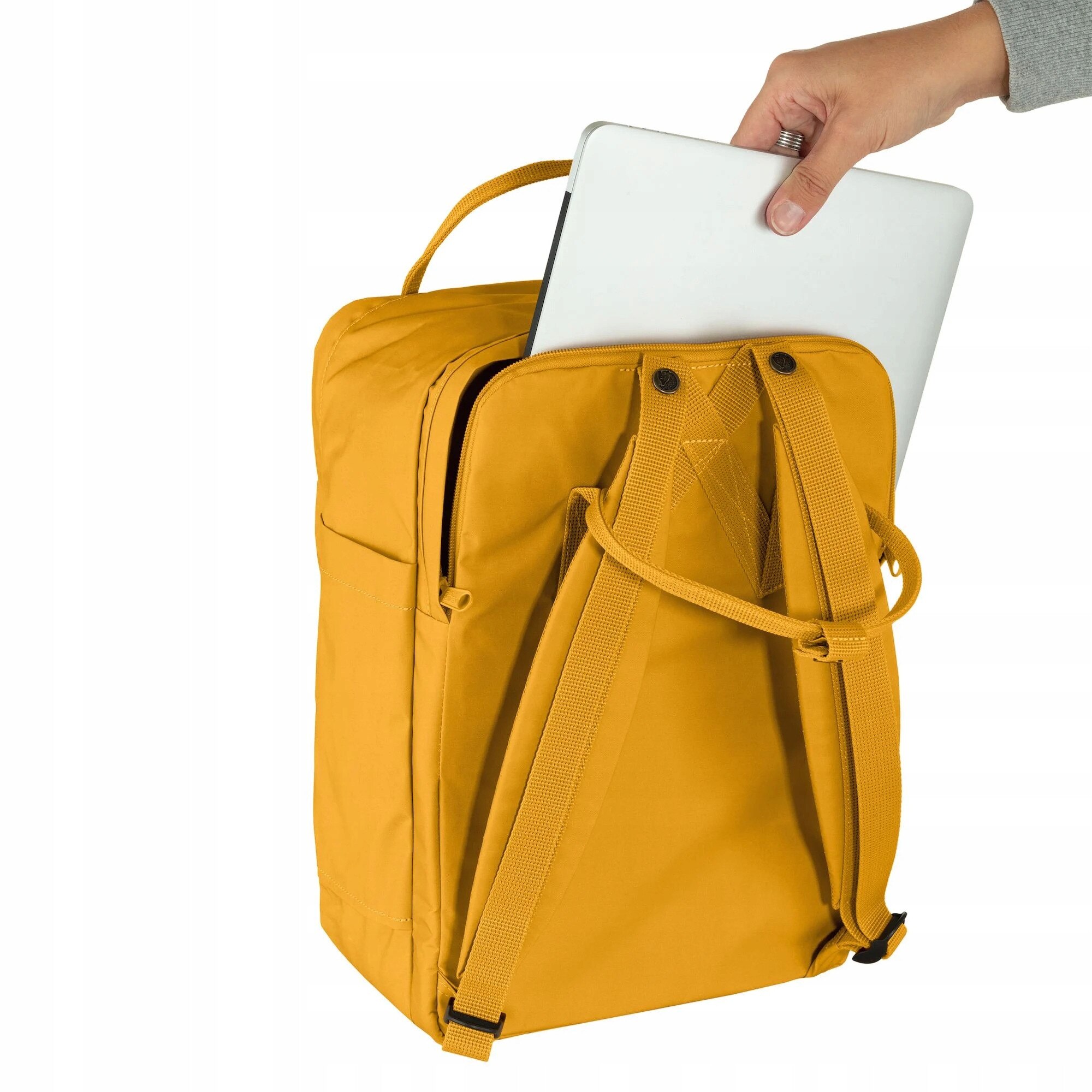 Rucsac laptop Fjallraven Kanken 13", Vinylon F, albastru cobalt, 35x23x16cm, 13L