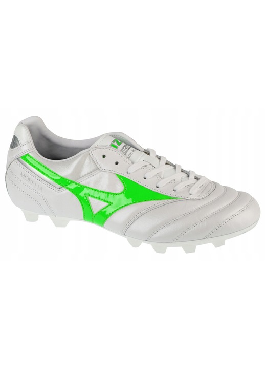Ghete de fotbal Mizuno MORELIA II JAPAN, barbati, alb\verde, 40.5 EU