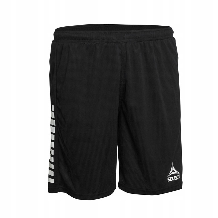 Select Monaco futball rövidnadrág, fekete, poliészter, regular fit, 2XL INTL