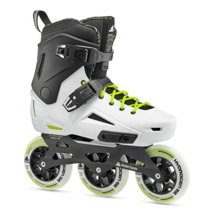Ролери Rollerblade Lightning 110 бял/черен, 40,5-41, комплект с поддържащи рамена и амортисьор