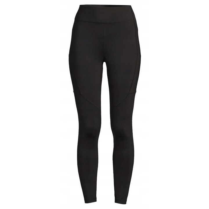 Casall Motion Pocket női sport leggings, rugalmas, zsebekkel, fekete, poliamid elasztánnal
