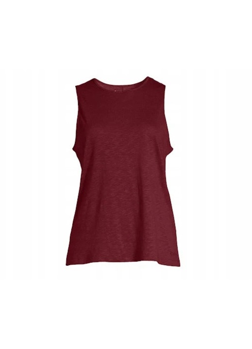 Maiou sport dama Casall Soft Texture, visiniu, confortabil, ecologic