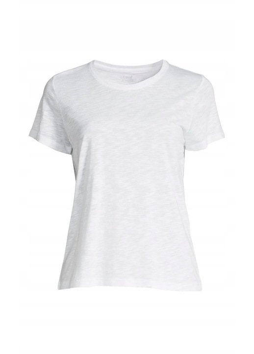 Tricou sport dama Casall Soft Texture Tee, alb, material ecologic, design modern