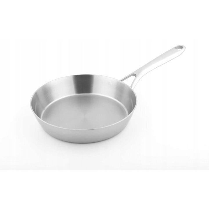 Tri-Ply serpenyő, 22x4,5 cm, rozsdamentes acél, ezüst, minden típusú főzőlaphoz