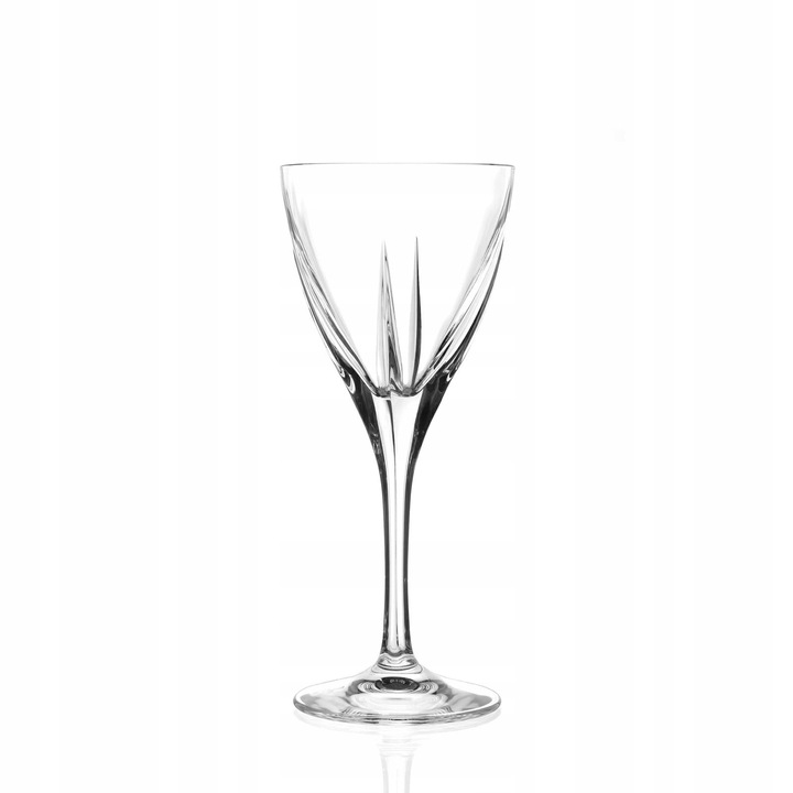 RCR Fusion 210 ml-es ólommentes kristály borospohár készlet, 6 db, 19x8,3 cm