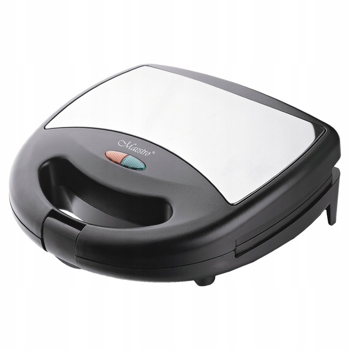 Sandwich-maker MAESTRO MR-713, 750W, negru, sistem de prajire dual