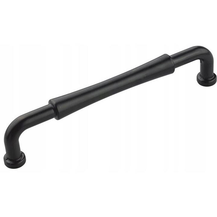 Usa de mobilier HUW, model MU-560, 139,5x12x31,5mm, negru mat, set 1 usa + 2 suruburi