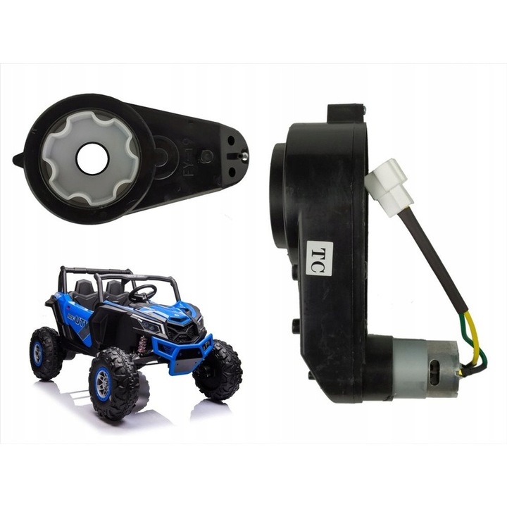 Мотор 24V 10000 RPM с трансмисия за задна ос XMX613, Lean