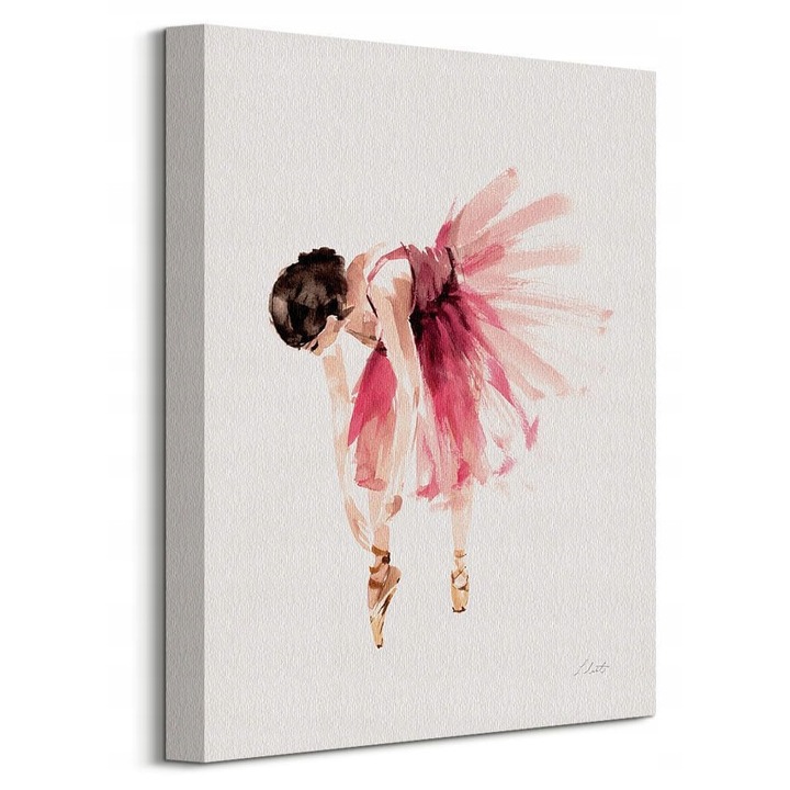 Tablou Ballerina III, Pyramid Posters, 30x40 cm, bumbac 300g/m2, culori intense