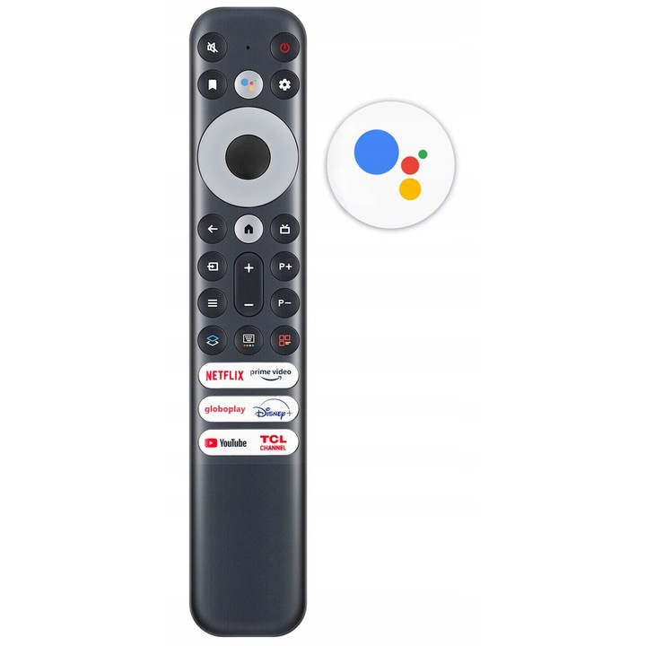 Telecomanda compatibila TCL RC902V FMR2, functie vocala, fara programare, multicolor
