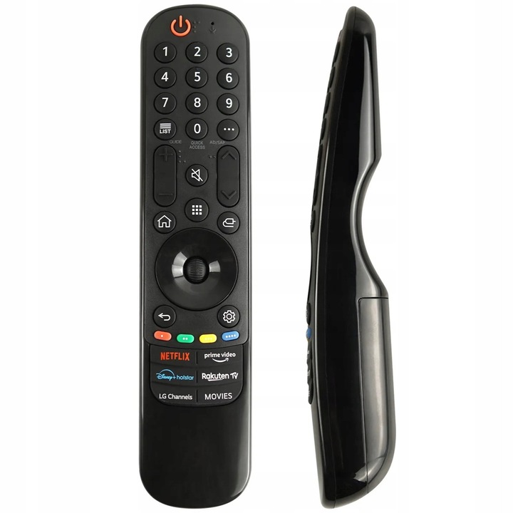Telecomanda IR pentru TV LG AN-MR21GA, compatibila cu OLED A1, B1, G1, C1, Z1, R1, QNED 90, 91, 95, 97, 99, NANO75, NANO80, fara functie Magic