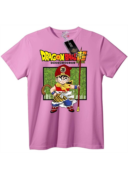 Dragon Ball Super póló Gokuval, Candy Pink