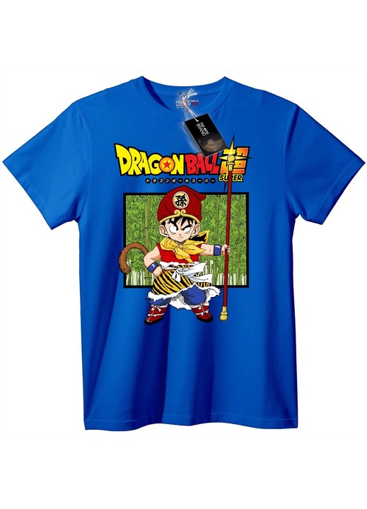Dragon Ball Super póló Gokuval, Kék