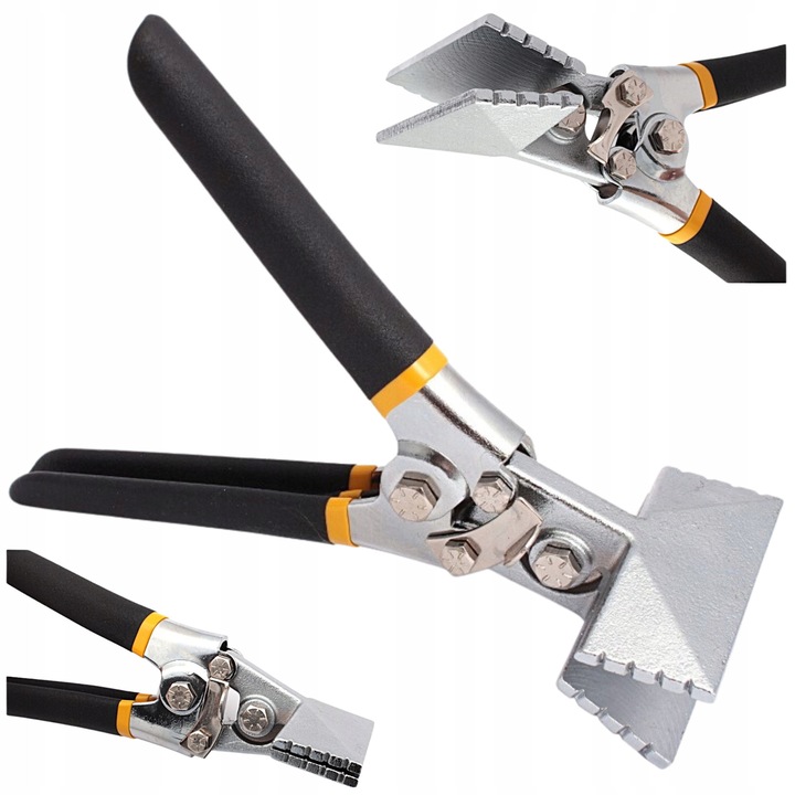 Fémhajlító fogó, PRT, 75mm, króm-vanádium acél, csúszásmentes nyél