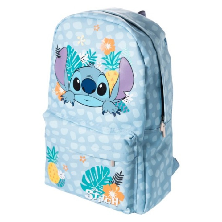 Rucsac Disney Stitch Tropical, 31x12x5 cm, poliester, pentru scoala, unisex