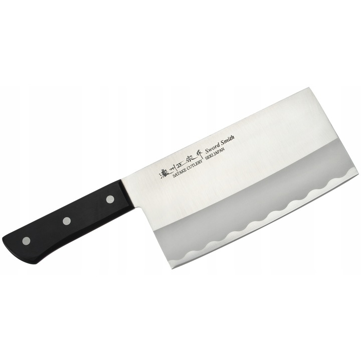 Satake Tasak de taiat 18cm, otel molibdeno-vanadiu, maner bakelit, 30,5x9,5cm