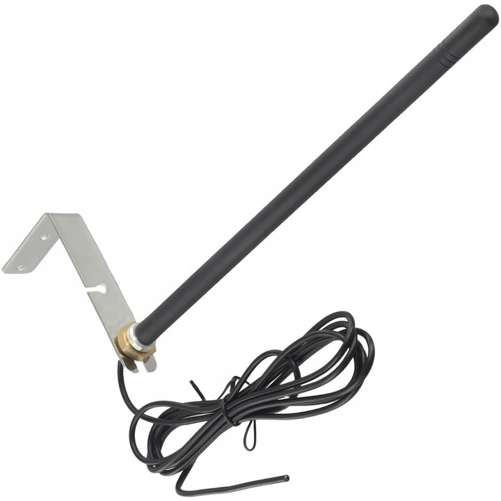 Antena 433 MHz, TechTell, pentru brame, set complet, 25 cm, 2 m cablu