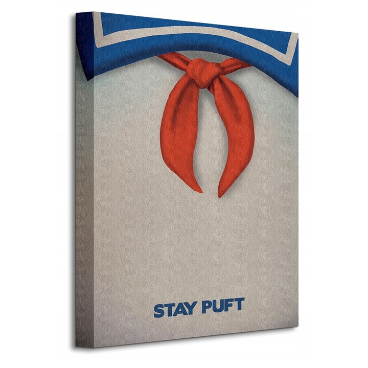 Картина Ghostbusters Stay Puft, 30x40 см, памук 300гр/м2, рамка от борово дърво