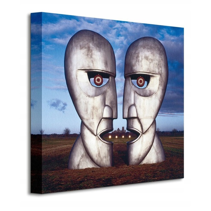 Картина Pink Floyd The Division Bell, 40x40см, многоцветна, принт върху платно
