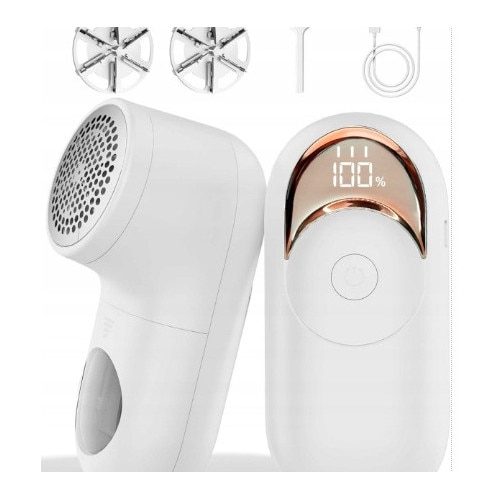 Aspirator GOLARKA DO UBRAN LED 3 viteze USB, alb