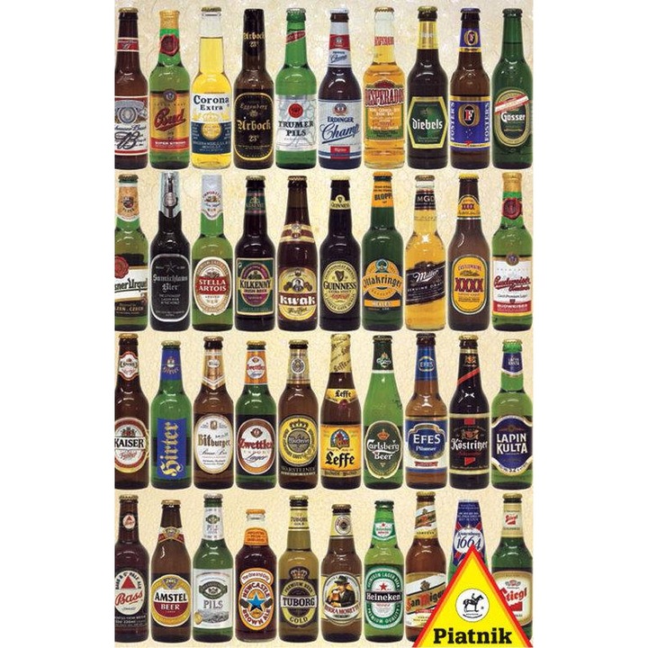 Puzzle 1000 Sör, Piatnik, 67.5x44.1cm, 12-99 éves korig, készlet