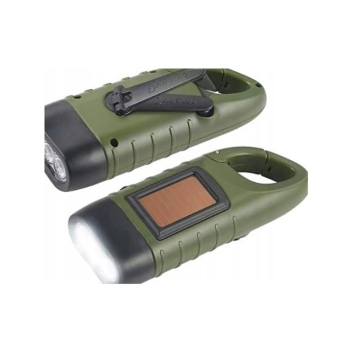 Set de lanterne LED solare, 2 bucati, impermeabile