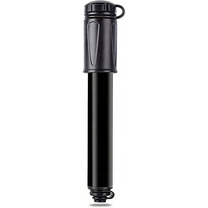 Mini kézi kerékpárpumpa, 100 PSI, Presta/Schrader, kompakt, fekete, 80-100 g