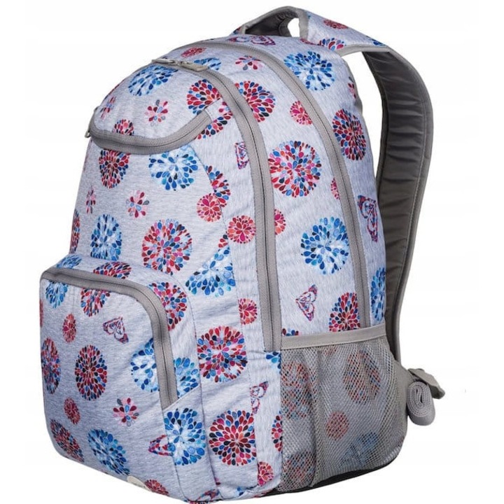 Iskolatáska, 2 rekeszes, 45x30x16cm, 23L, többszínű