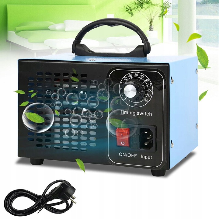Generator ozon BEDEE 100W 48g/h, pentru dezinfectarea aerului, utilizare in baie si bucatarie