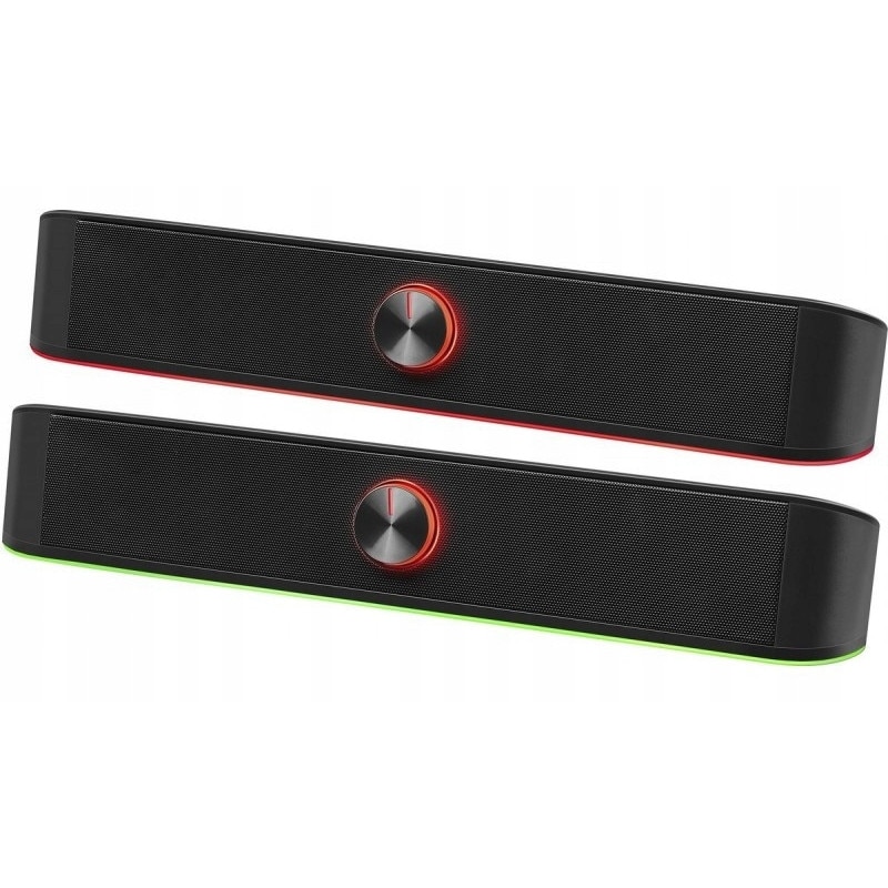Soundbar, negru, alimentare USB, pentru computer si televizor