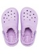 Детски чехли Crocs Classic Lined, орхидея, подплатен материал