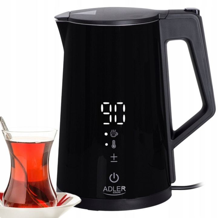 Fierbator turistic Girmi BL0401, 0,6L, 550-650W, set cu 2 cani, transparent