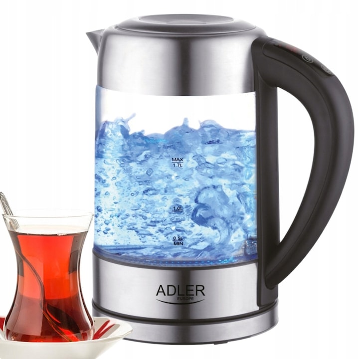 Fierbator, boiler profesional cafea, vin fiert, ceai, Navaris, 6.8L, 950W, Rosu