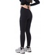 Pantaloni sport dama Carpatree, model Dopamine Buzz, culoare negru, material elastic, XS INTL