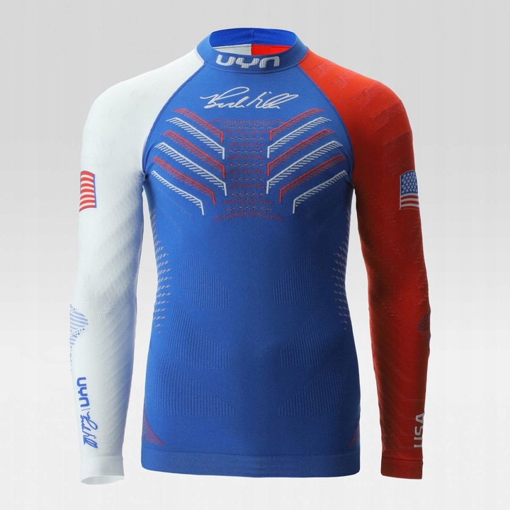 Bluza sport barbati, Uyn, Natyon 3.0, multicolor, poliamida/polipropilena/elastan, L-XL INTL