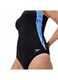 Дамски бански Speedo, черен, цял