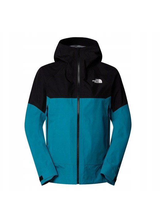Яке The North Face Jazzi, Gore-Tex, наситено тюркоазено, черно